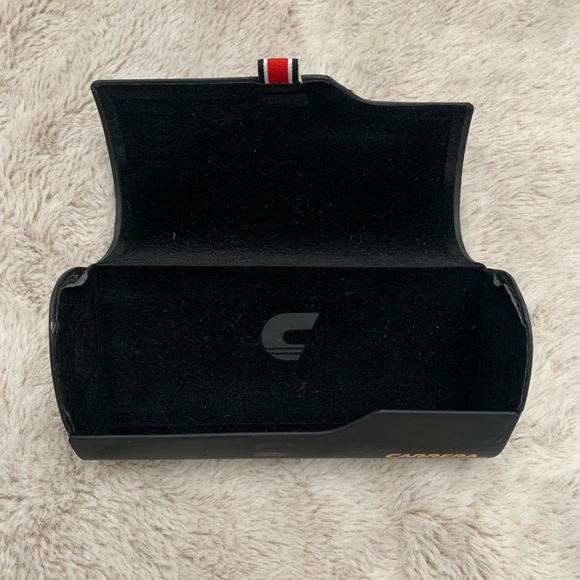 ❤Carrera Sunglasses Case Black Replacement Authentic - Picture 3 of 4